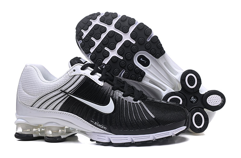 2018 Nike AIR Shox Black White Shoes